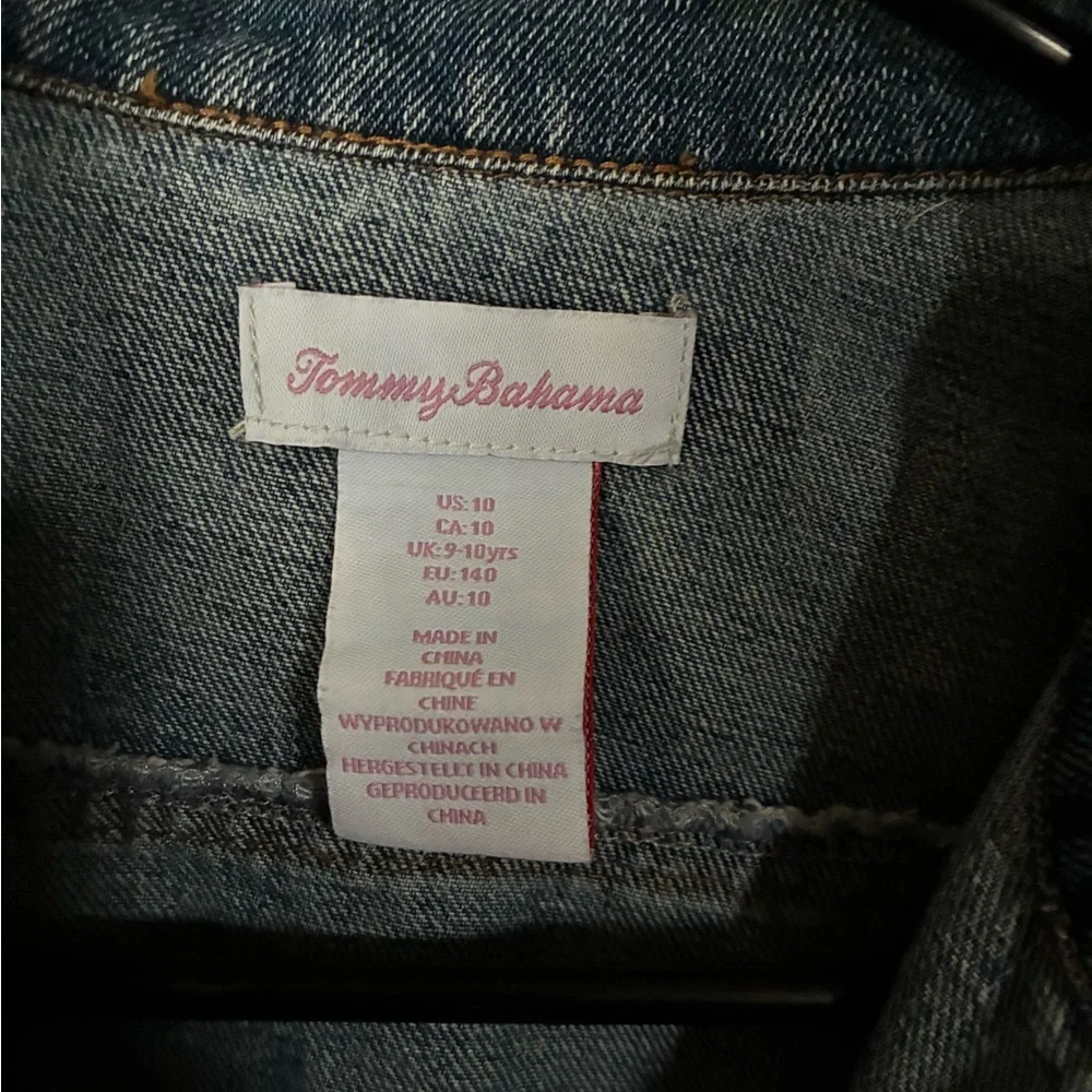 Tommy Bahama Classic Blue Denim Jacket